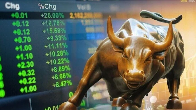 Sensex up 350 pts, Nifty above 24,500 on strong Q1 GDP growth; IT, banks lead rally.